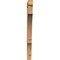 Ekena Millwork Balboa Block Smooth Bracket, Western Red Cedar, 3 1/2"W x 34"D x 46"H BKT04X34X46BOA05SWR - alternate 3